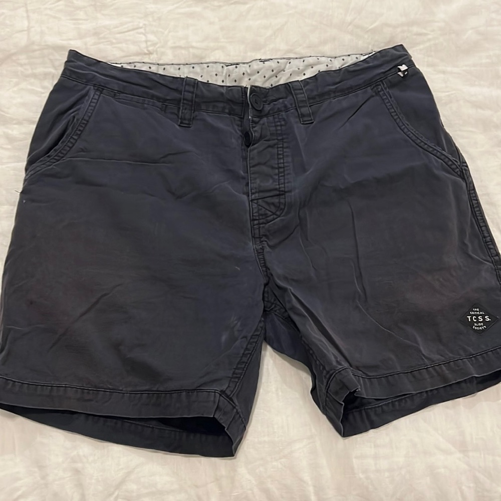 The critical slide society blk walk short. Sz 34
